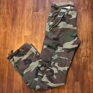 All-Son Camo Cargo Pants